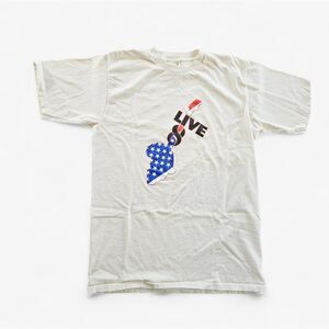 Vintage Live 8 Philadelphia Concert Philly 2005 Single Stitch Graphic T-Shirt L